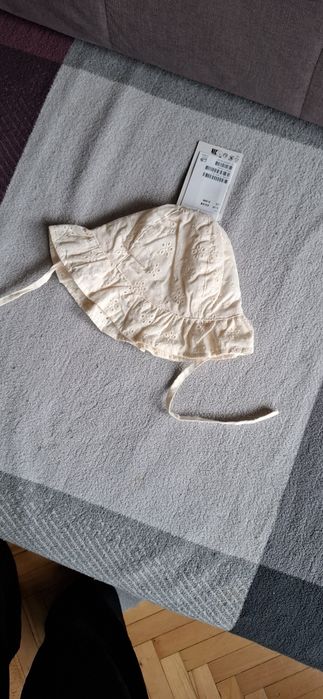 Czapeczka niemowlęca bawełna na słońce