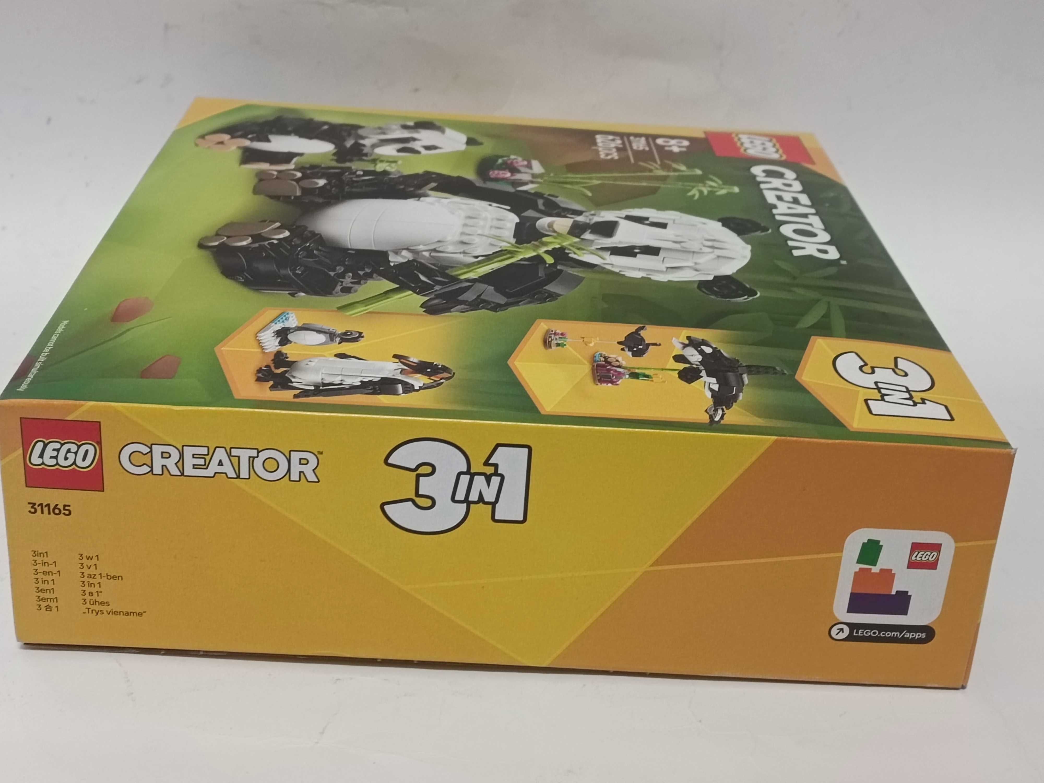 Lego Creator 31165 Dzikie Zwierzęta Rodzina Pand 3W1 500/06/25s 1