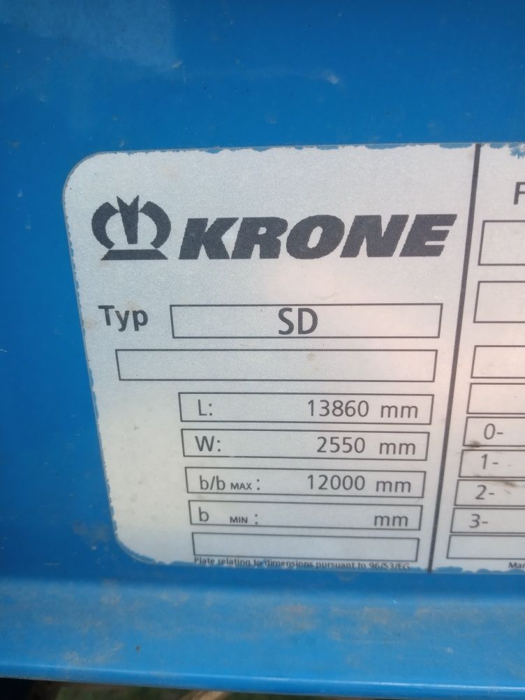 Продам прицеп krone