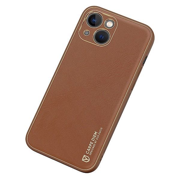 Dux Ducis Yolo etui iPhone 14 elegancki pokrowiec ze skóry ekologiczne