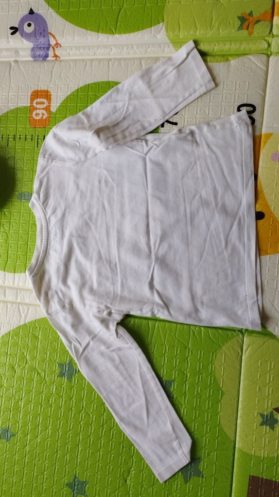 T-shirt Mickey de manga comprida 24-36 meses