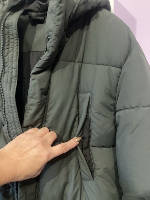 Kurtka zimowa 4F M zielona na wysokiego j nowa 195cm