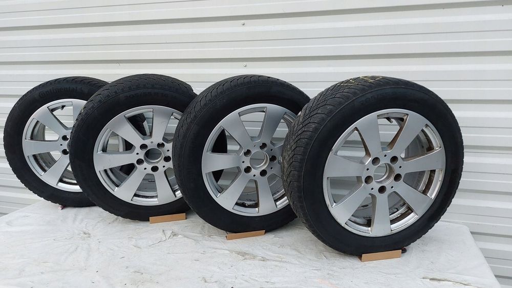 4X FELGA ALUMINIOWA MERCEDES W204 5X112 205/55 16R EU