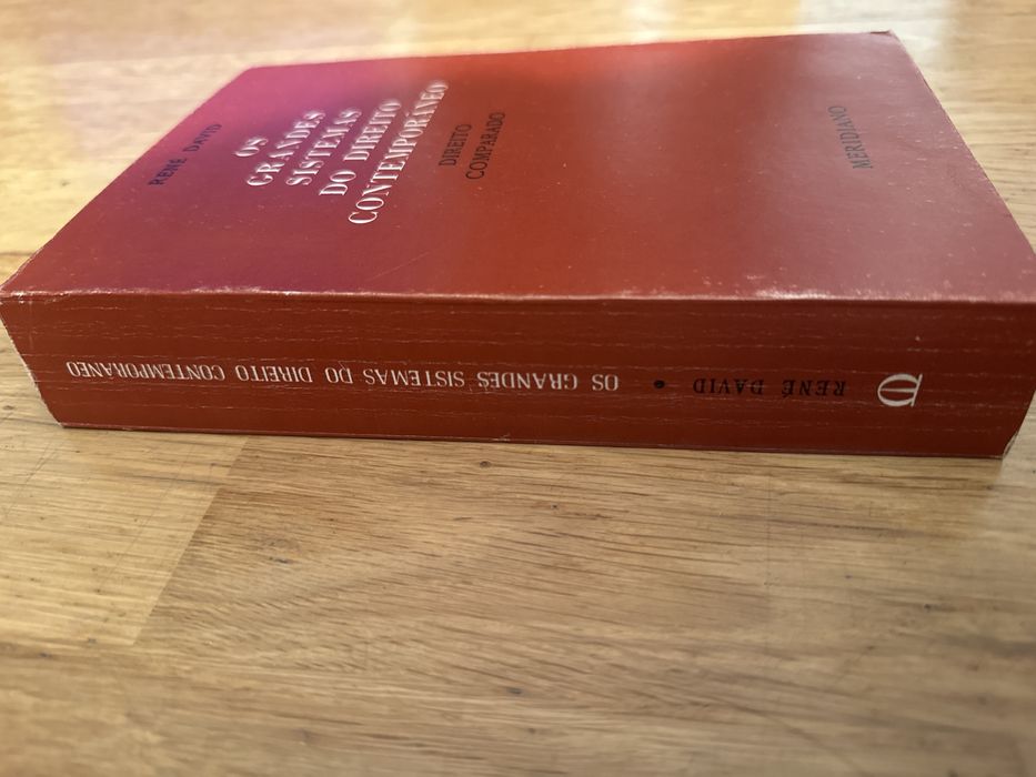 Os grandes sistemas do direito contemporaneo Direito Comprado