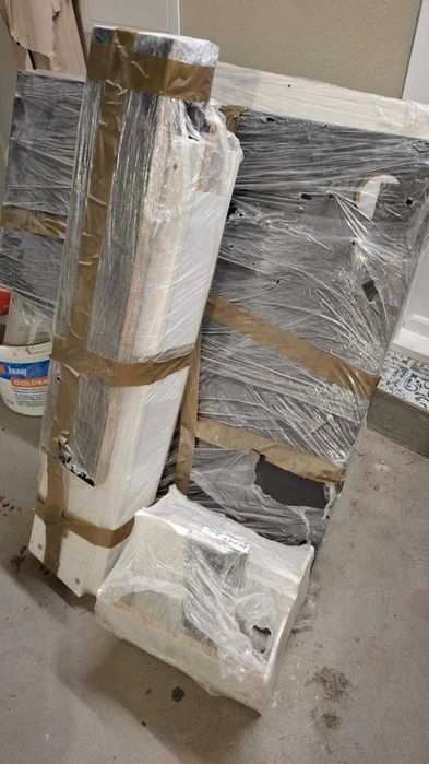 Biurko narożne z nadstawką Ikea