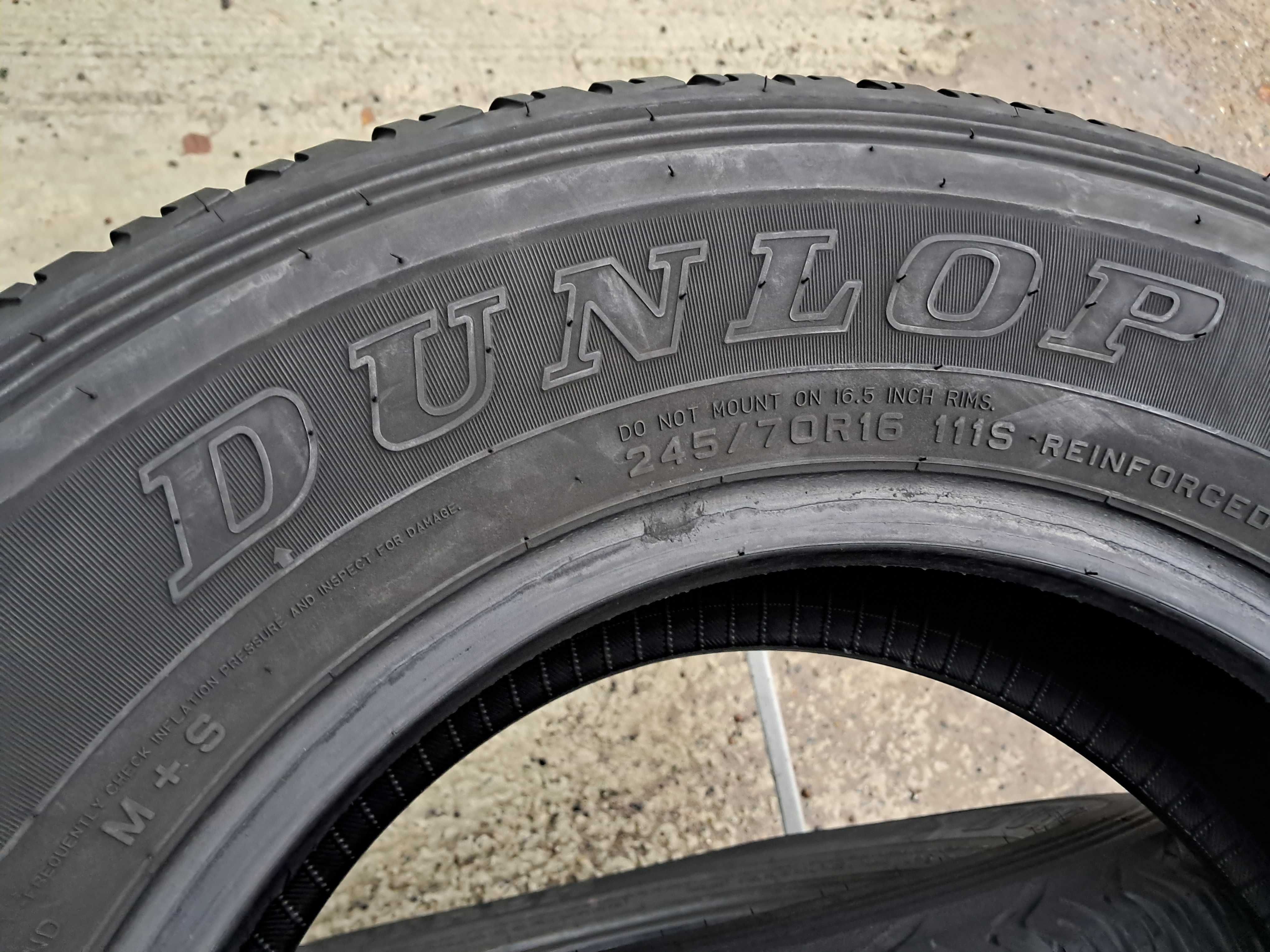 Резина всесезонна, 245/70 R16 Dunlop Grandtrek AT 20 (арт. 4038)