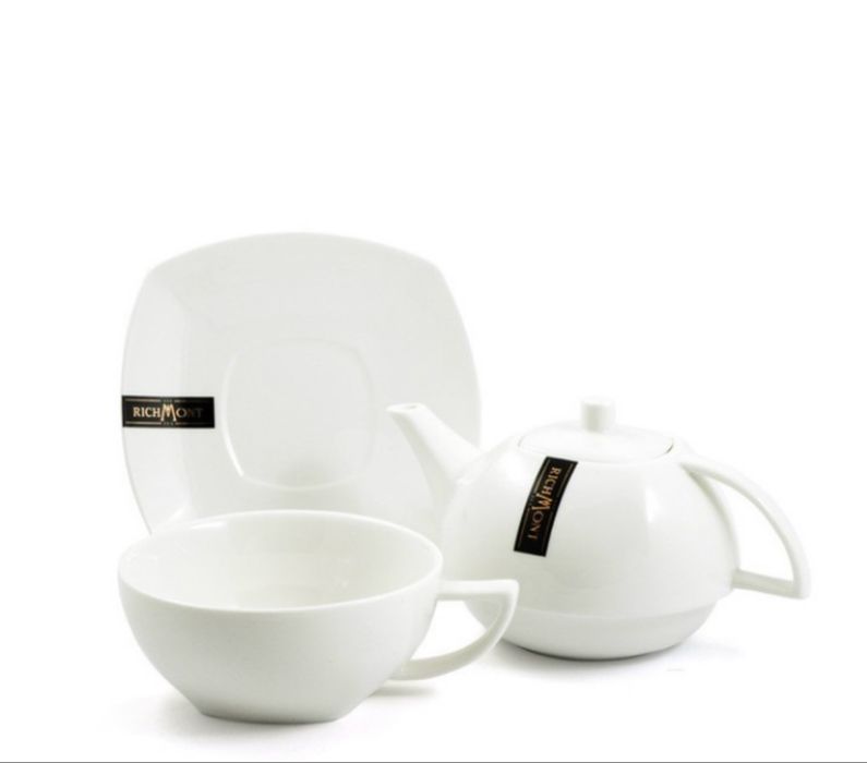Richmont Duo Porcelanowy Dzbanek Z Filiżanką Do Herbaty Imbryk nowy