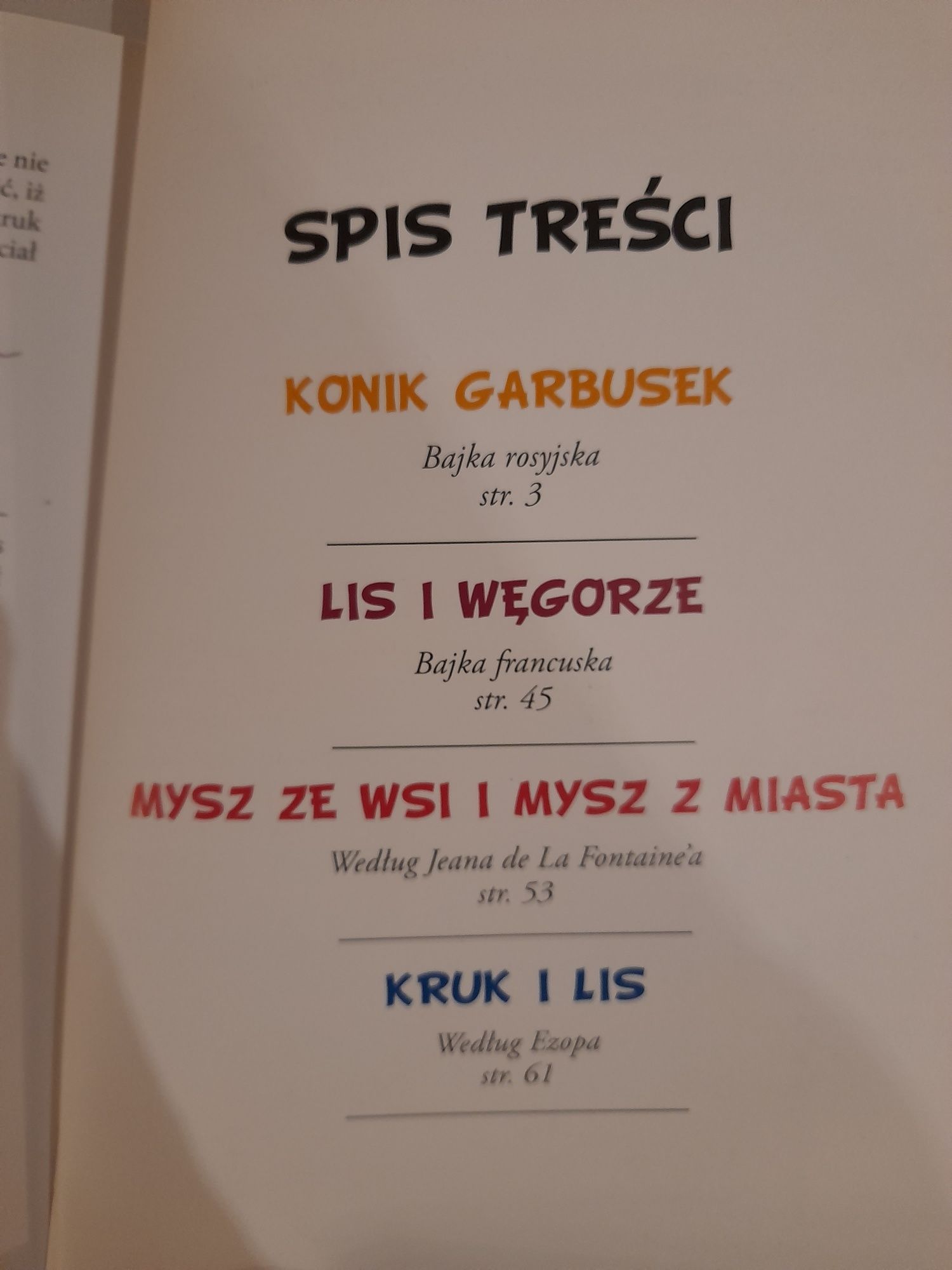 Książeczki Księżniczka Zosia Zegar Calineczka