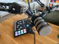 Zestaw Mikrofon do Podcastów RODE PodMic + ramię PSA1 Studio Art
