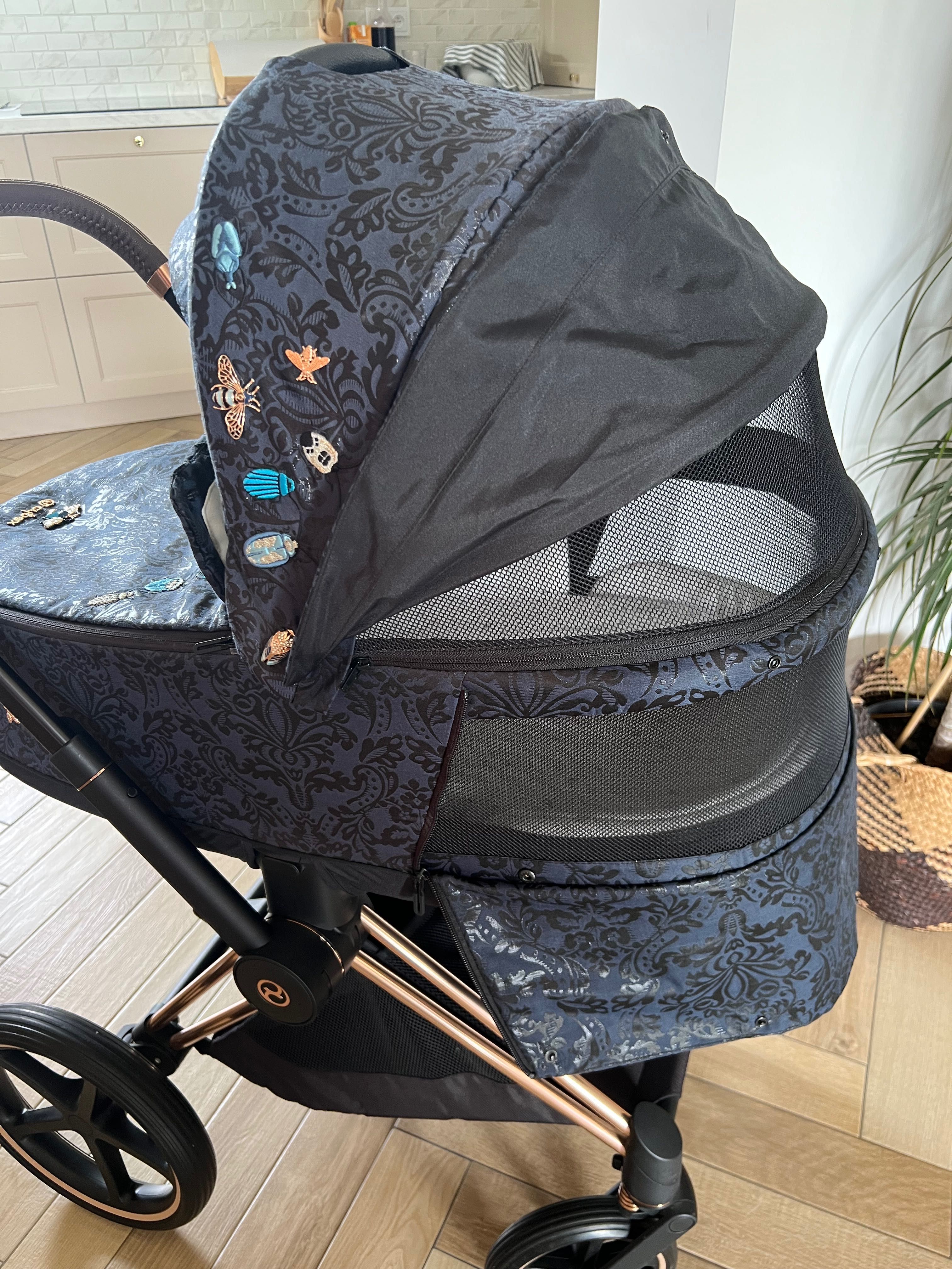 Wózek głęboki  Cybex Priam Jewels of Nature ze stelażem 4.0