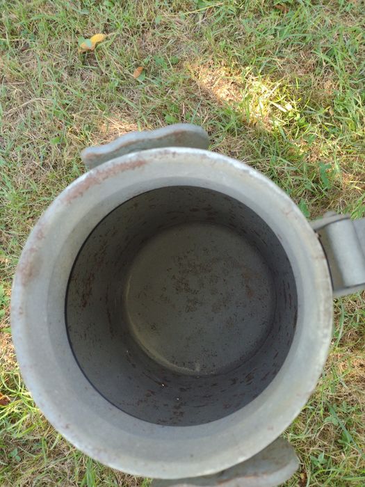 Duża bańka na mleko.z pokrywą PRL ok. 25 litrów