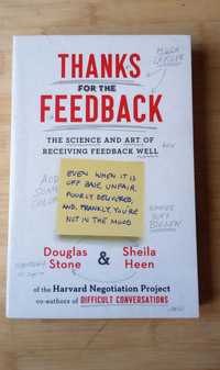 Thanks for the Feedback de Douglas Stone & Sheila Heen