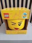 Pojemnik głowa Lego Nowy