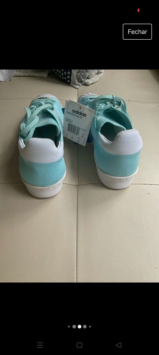 Sapatilhas Adidas Superstar Edição Limitada 40,5