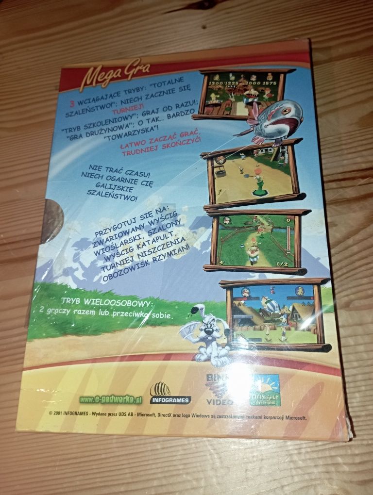Asterix Mega Szaleństwo. PC PL NOWA FOLIA