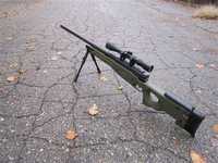 Снайперська гвинтівка з сошками, глушником та прицілом | Іграшка