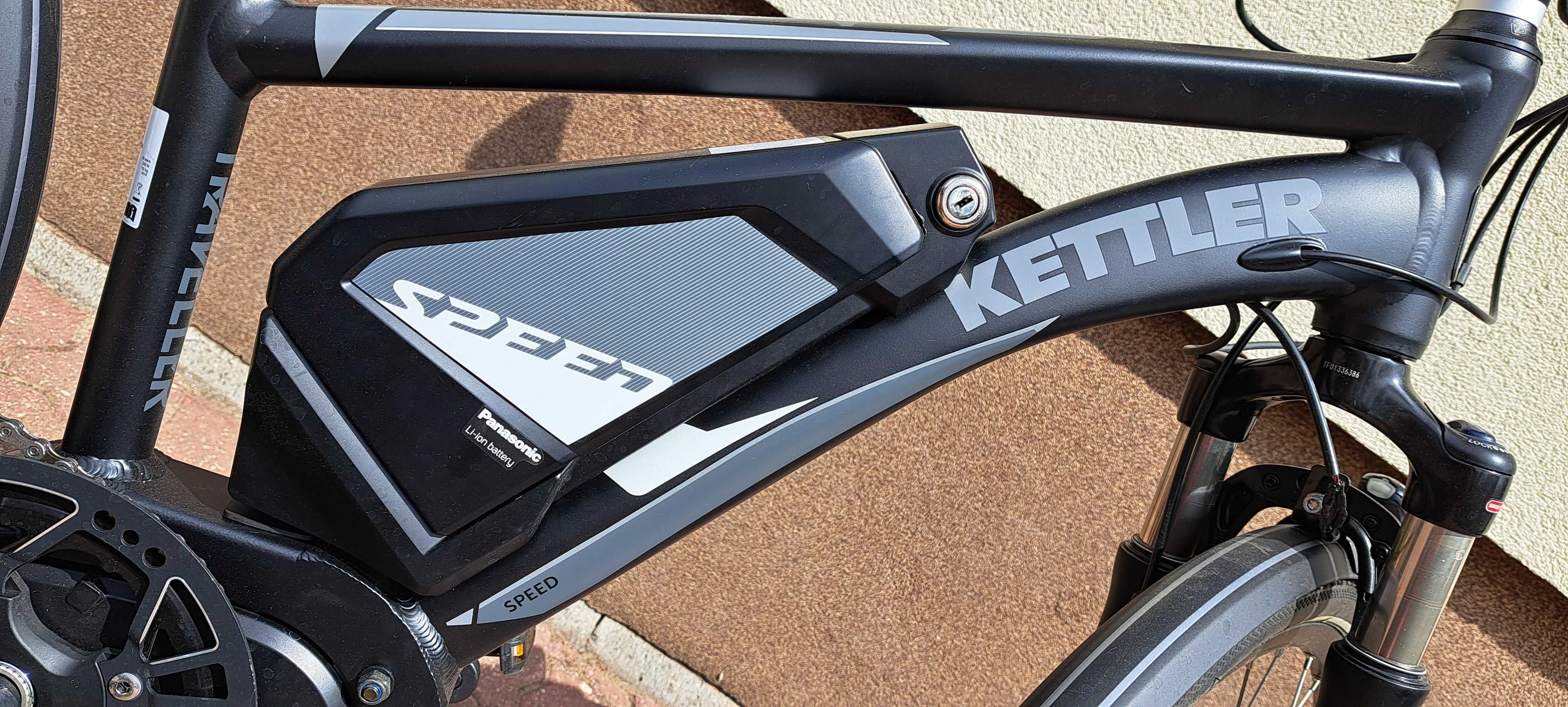 Elektryk Kettler Traveller napęd Panasonic 99% nowy rower elektryczny