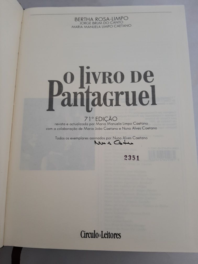 O livro de Pantagruel