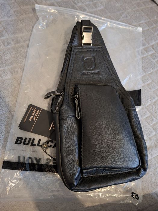 Męska skórzana torba na ramie BULLCAPTAIN