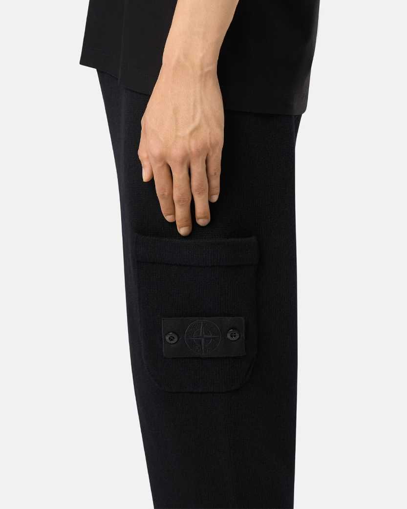 Штани Stone Island 580FA Geelong RWS Wool Ghost Pants Black