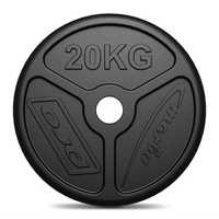 Obciążenie olimpijskie 20kg, średnica otworu: 51 mm.-  Marbo Sport