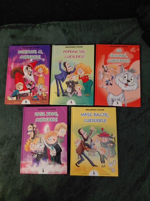 5 książek o kocie Cukierku