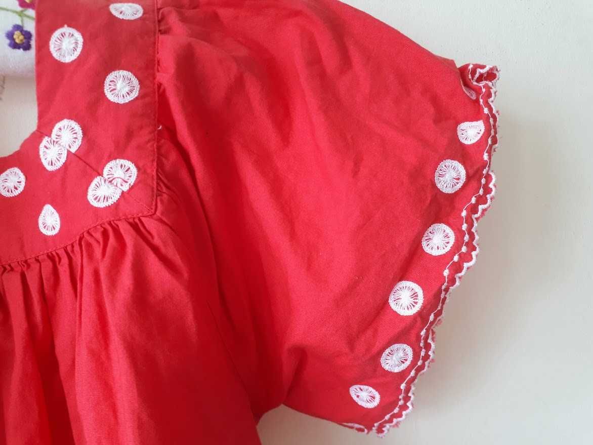 Zara // Túnica bordada 11-12 anos (152 cm)