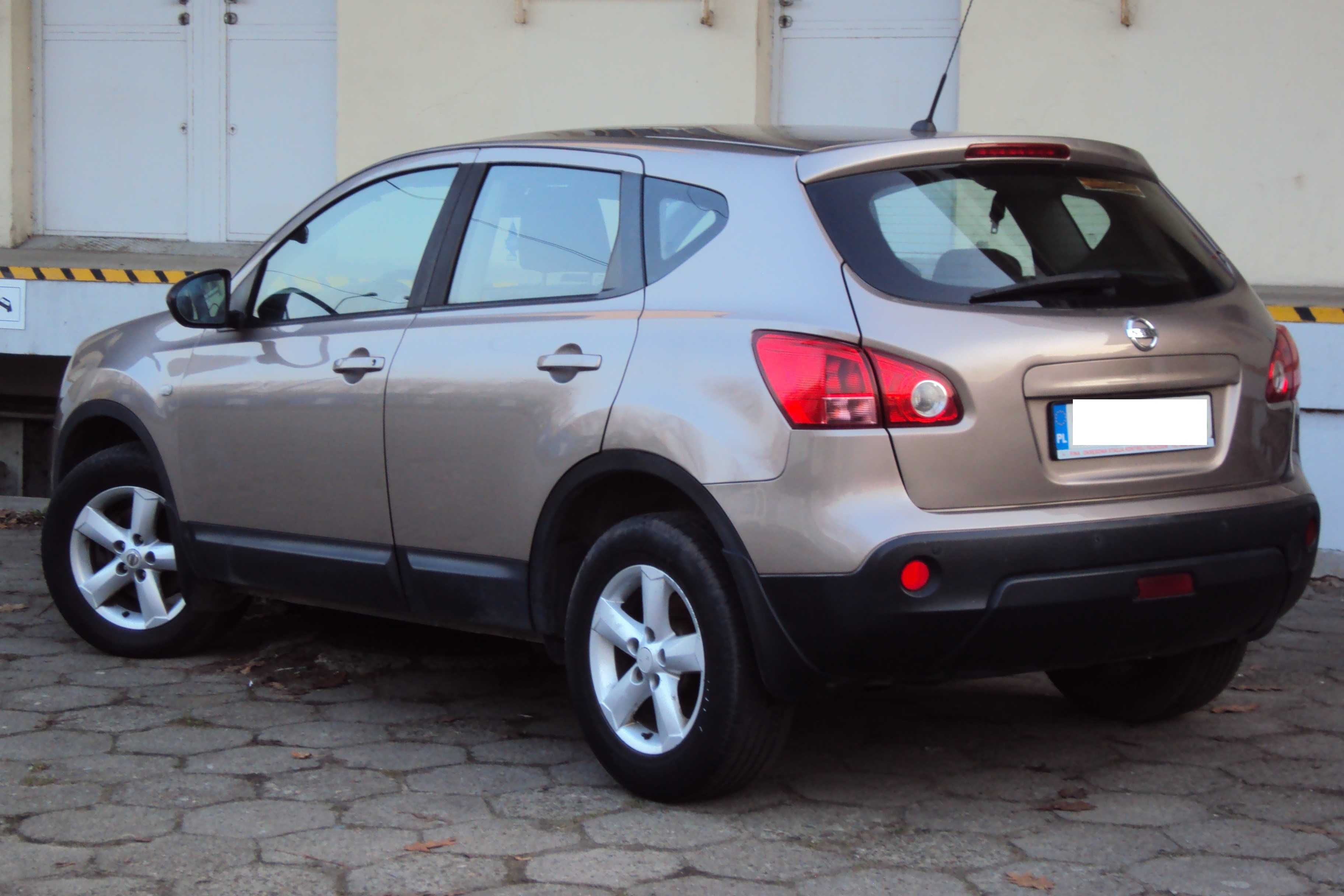 Nissan Qashqai 2008r. 2.0 DCI, KRAJOWY, 1 WŁAŚCICIEL, Uszkodzony