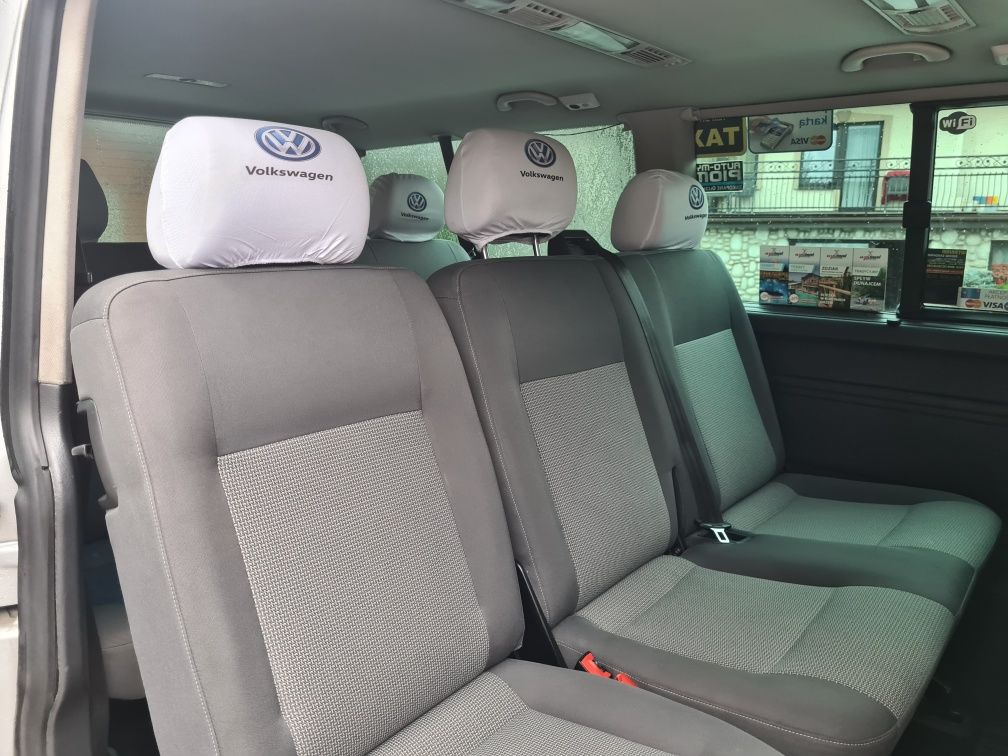 VW Caravelle T5 LIFT LONG 2010 silnik 2.0 140km Salon Polska 9osobowy