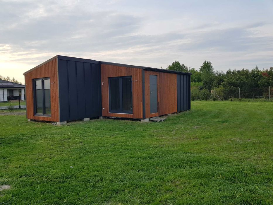 Domek drewniany caloroczny 35m do przeniesienia