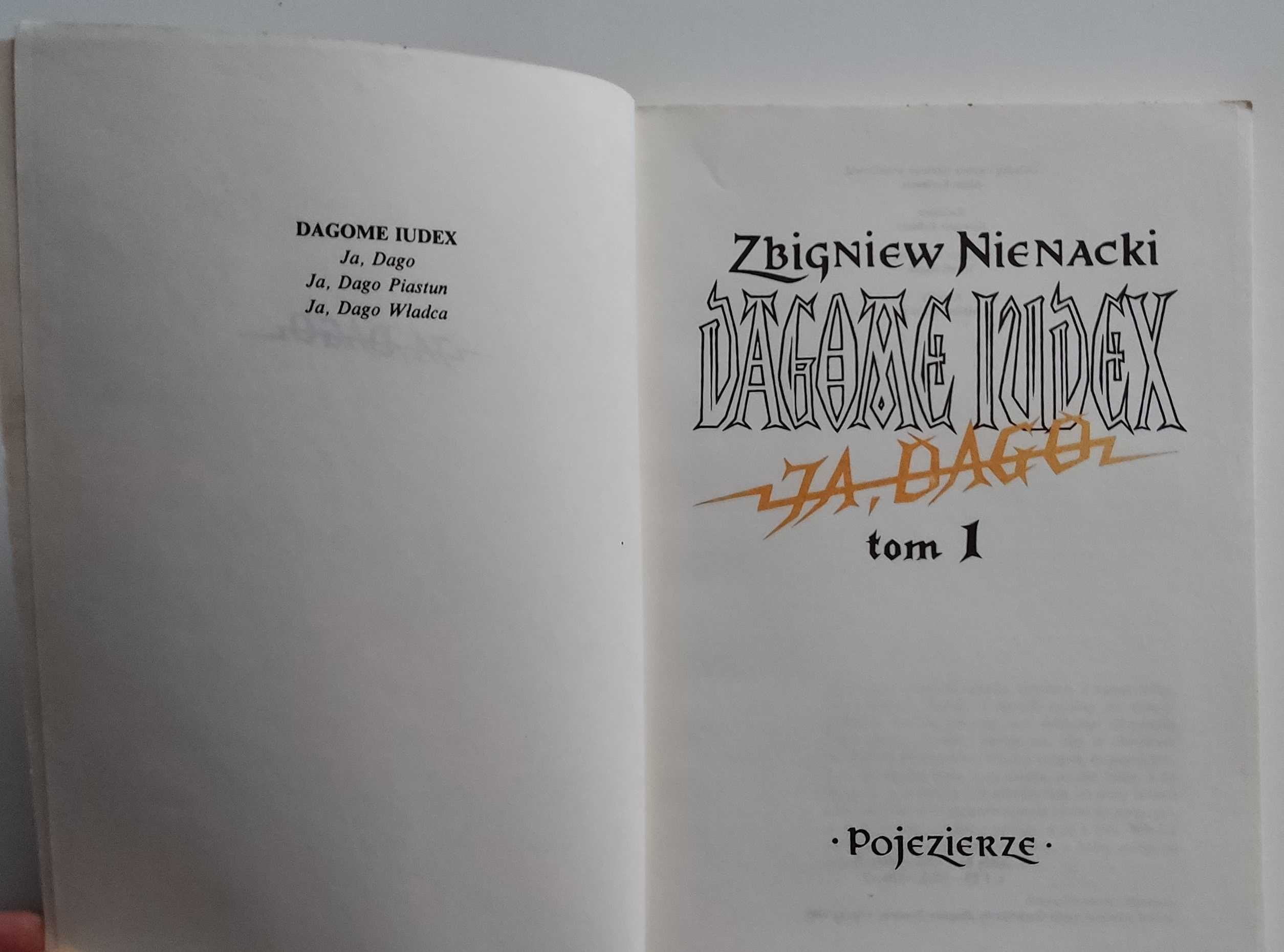 DAGOME IUDEX Zbigniew Nienacki komplet tomy 1 - 3 Wydanie I