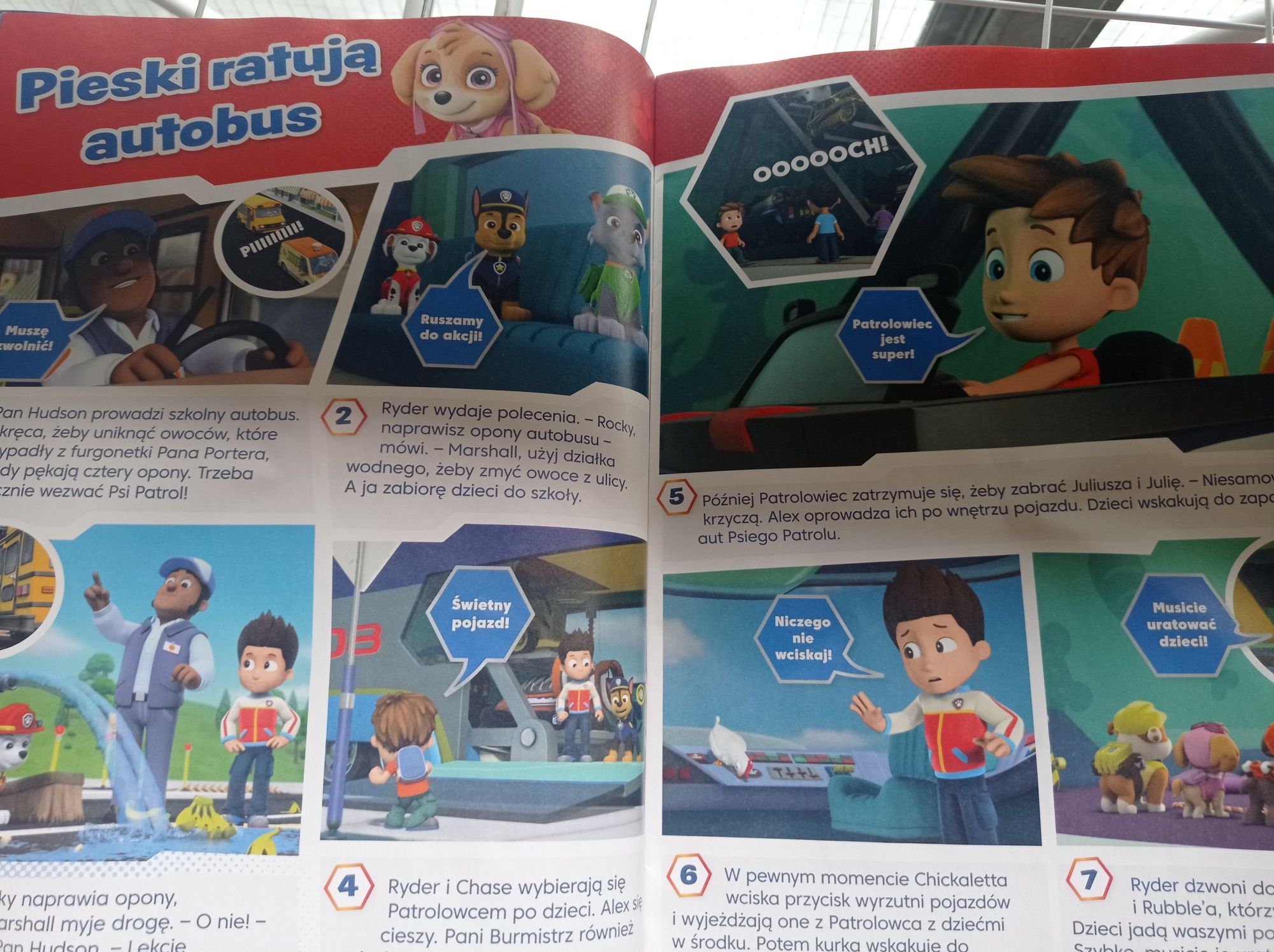 Magazyn czasopismo Psi patrol, Nickjr