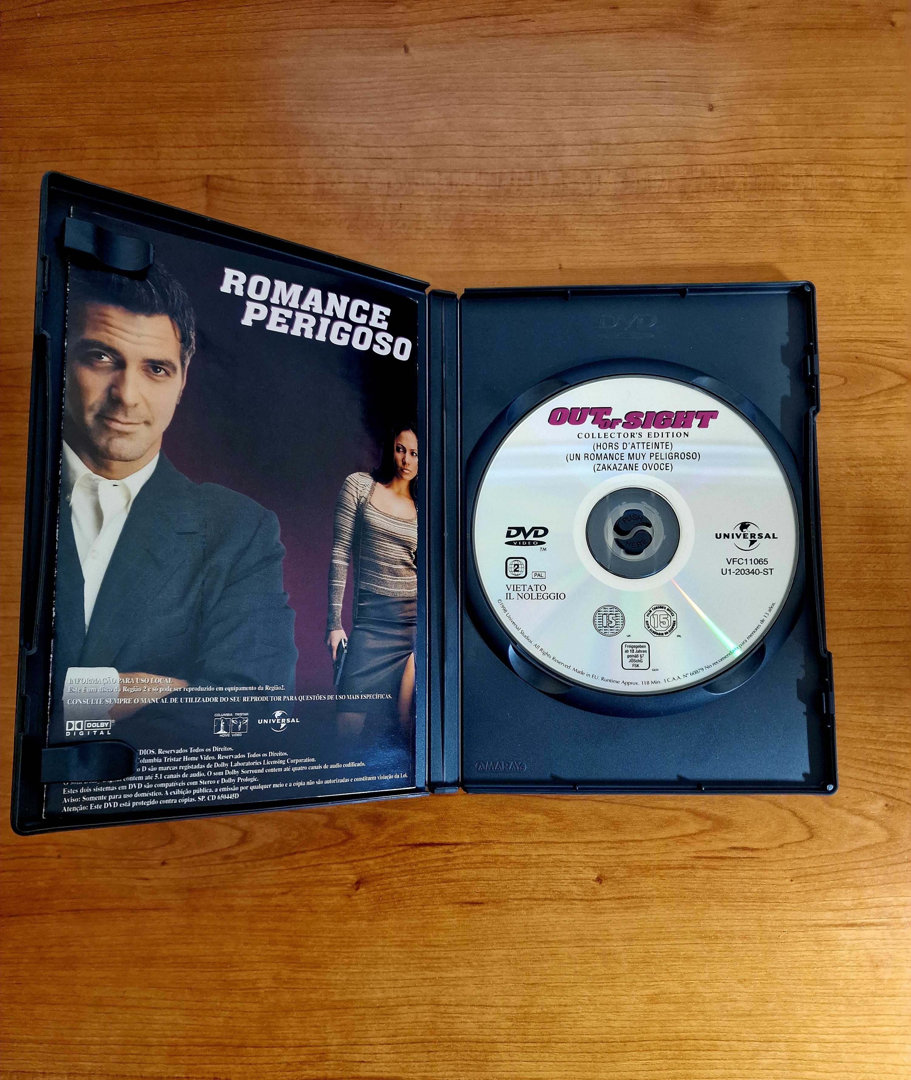 ROMANCE PERIGOSO (Steven Soderbergh) George Clooney/Jennifer Lopez