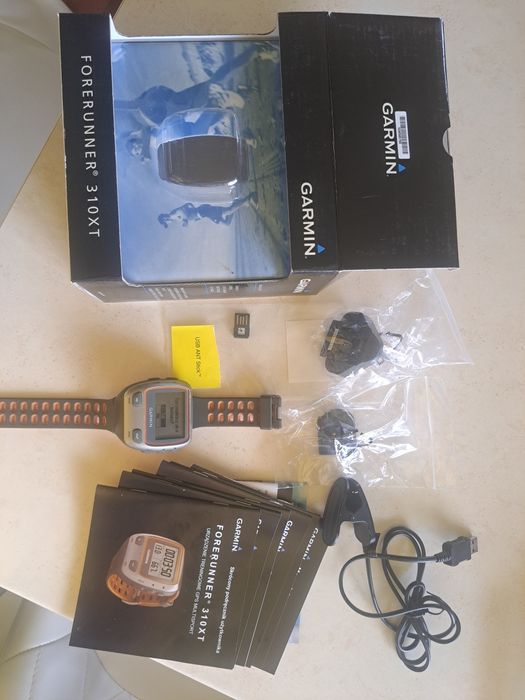 Garmin 310xt z akcesoriami