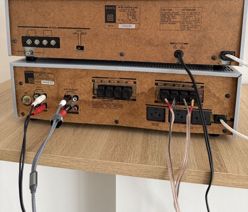 Стерео підсилювач  SONY TA-333 тюнер Sony ST-333 не ресівер