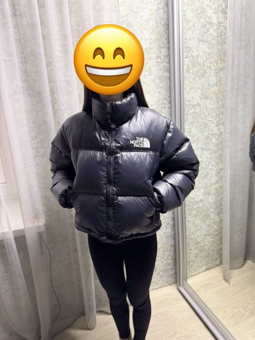 Женский пуховик  tnf утиное пух и перо