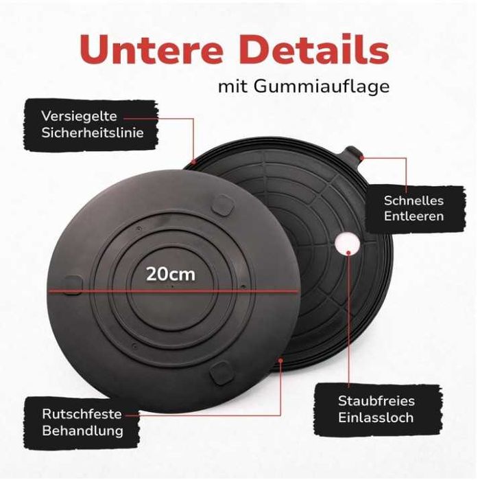 Zestaw 2 przyssawek z manometrem, średnica 20cm, udźwig do 300kg NINJA