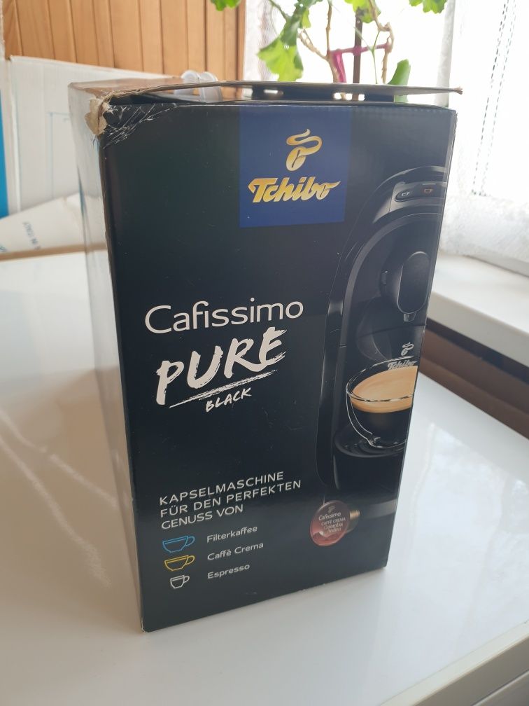 Кавомашина tchibo cafissimo pure black срочно