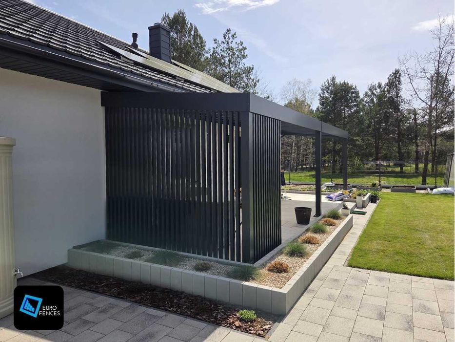 Zadaszenie ogrodowe - pergola aluminiowa Euro Fences  Polski producent