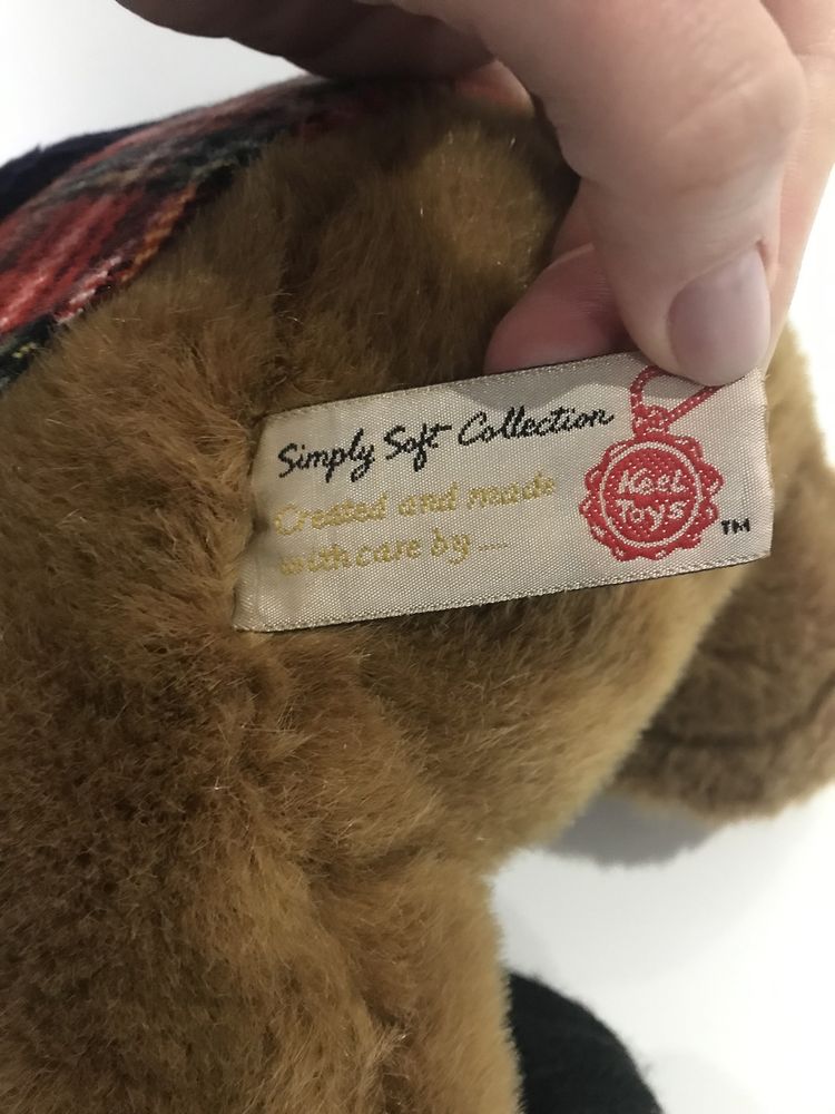 Keel Toys Simply Soft Collection Bear of Scotland