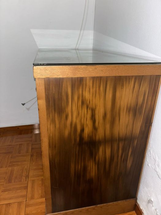 Secretaria vintage madeira maciça