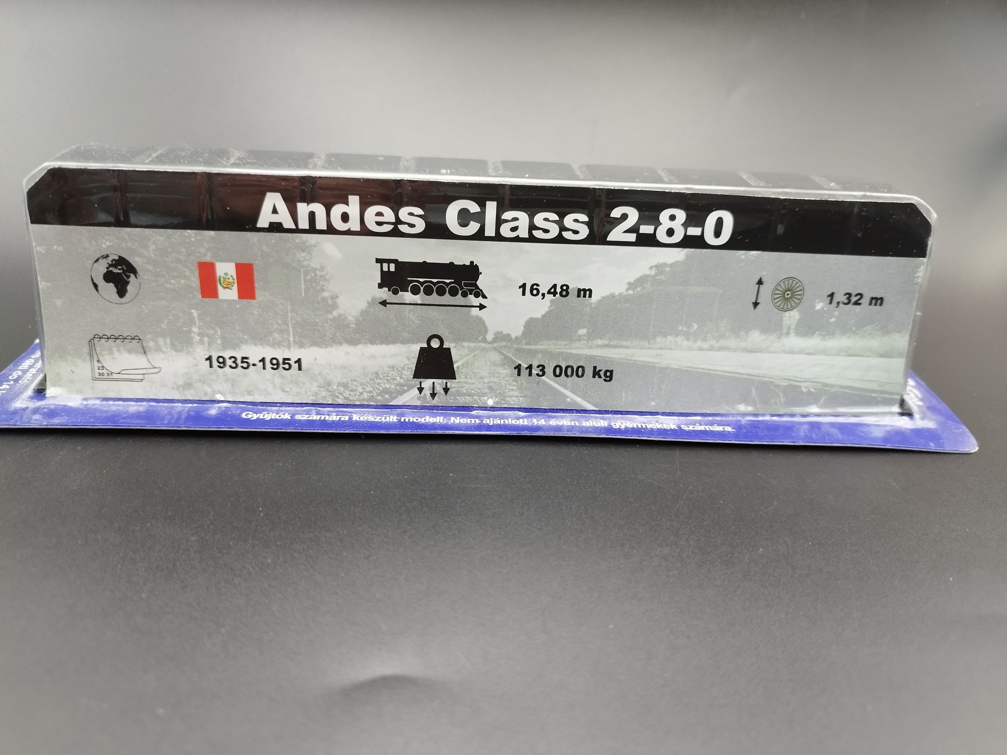 1:160 AmerCom Lokomotywa Andrs class lokomotywa z serii lokomotywy świ