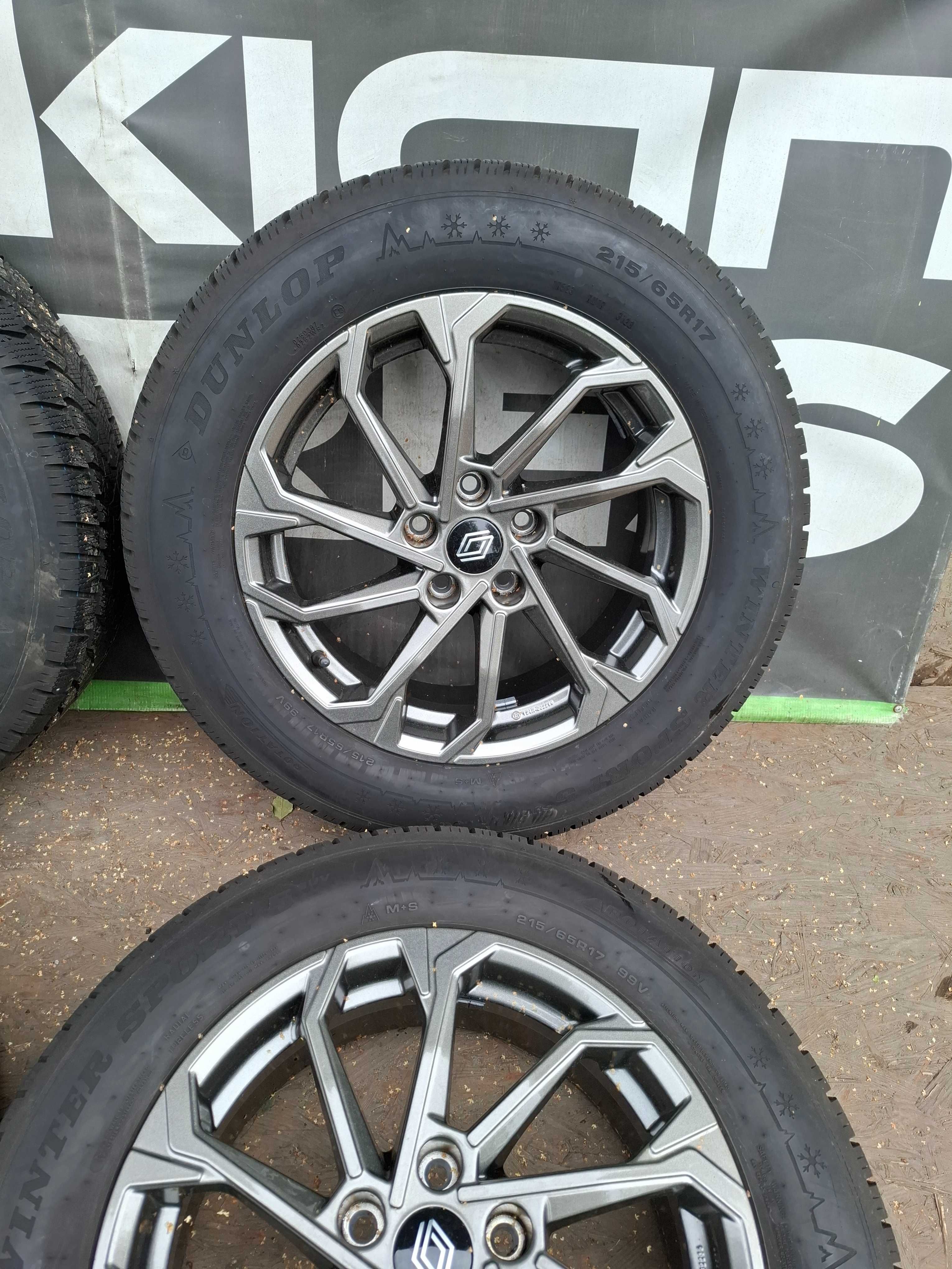 Felgi aluminiowe 17 cali 5x114,3 Renault Talisman Kadjar Captur MONTAŻ