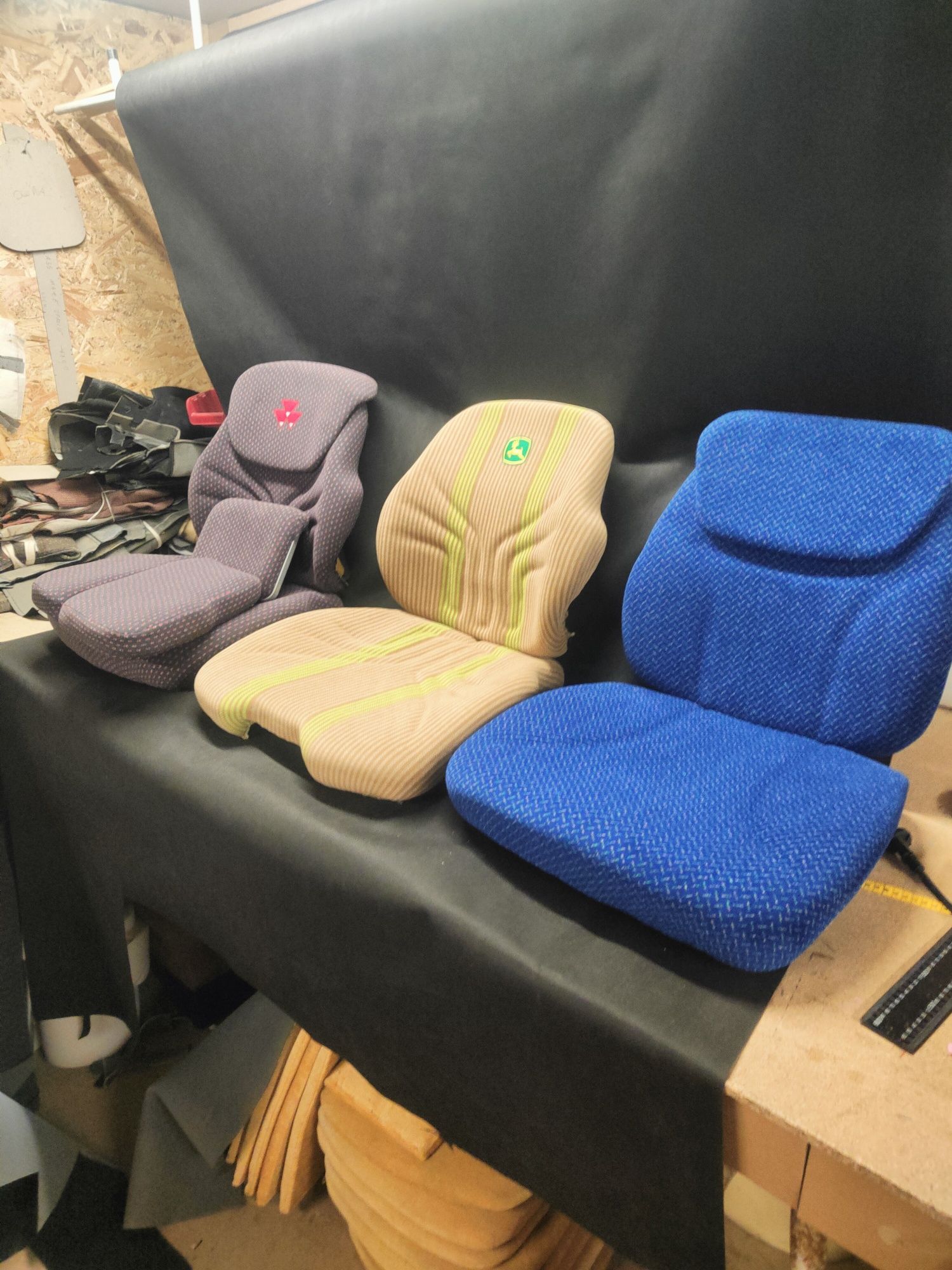 Fotel siedzenie Manitou jcb merlo grammer naprawa renowacja tapicerki