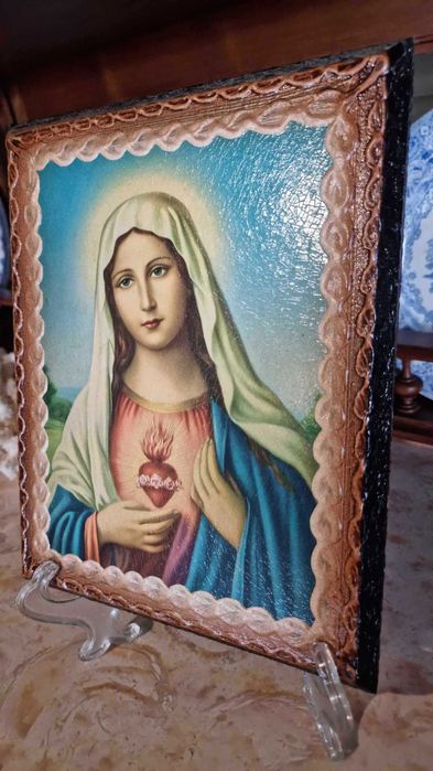 Quadro Sagrado Coração de Maria