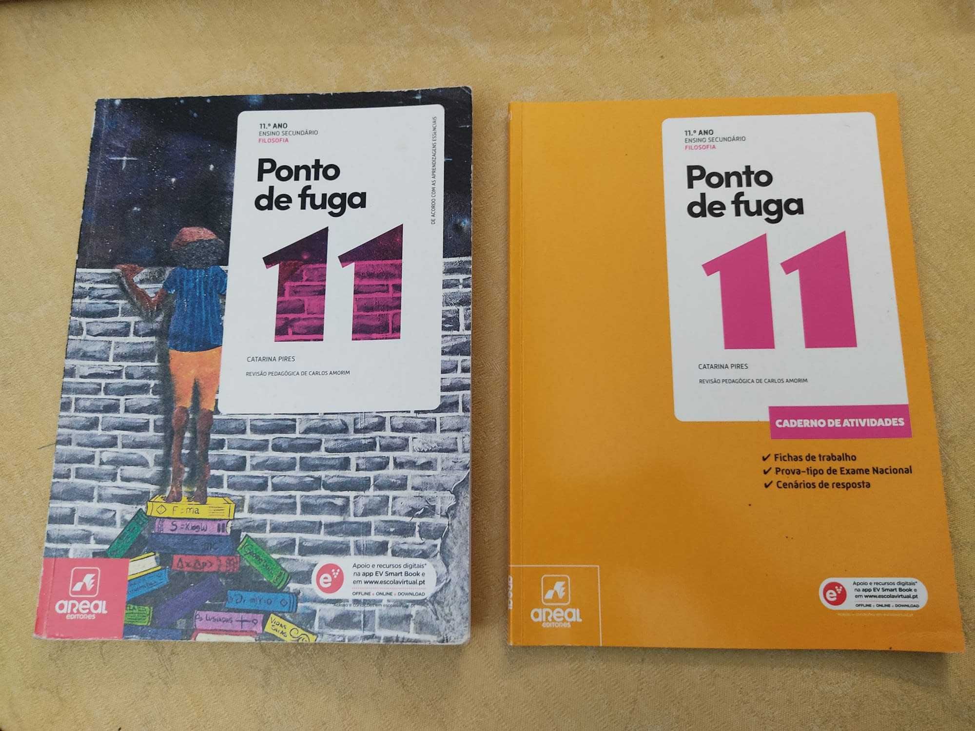 Ponto de Fuga 11 - Filosofia - 11.º Ano (COMO NOVO)