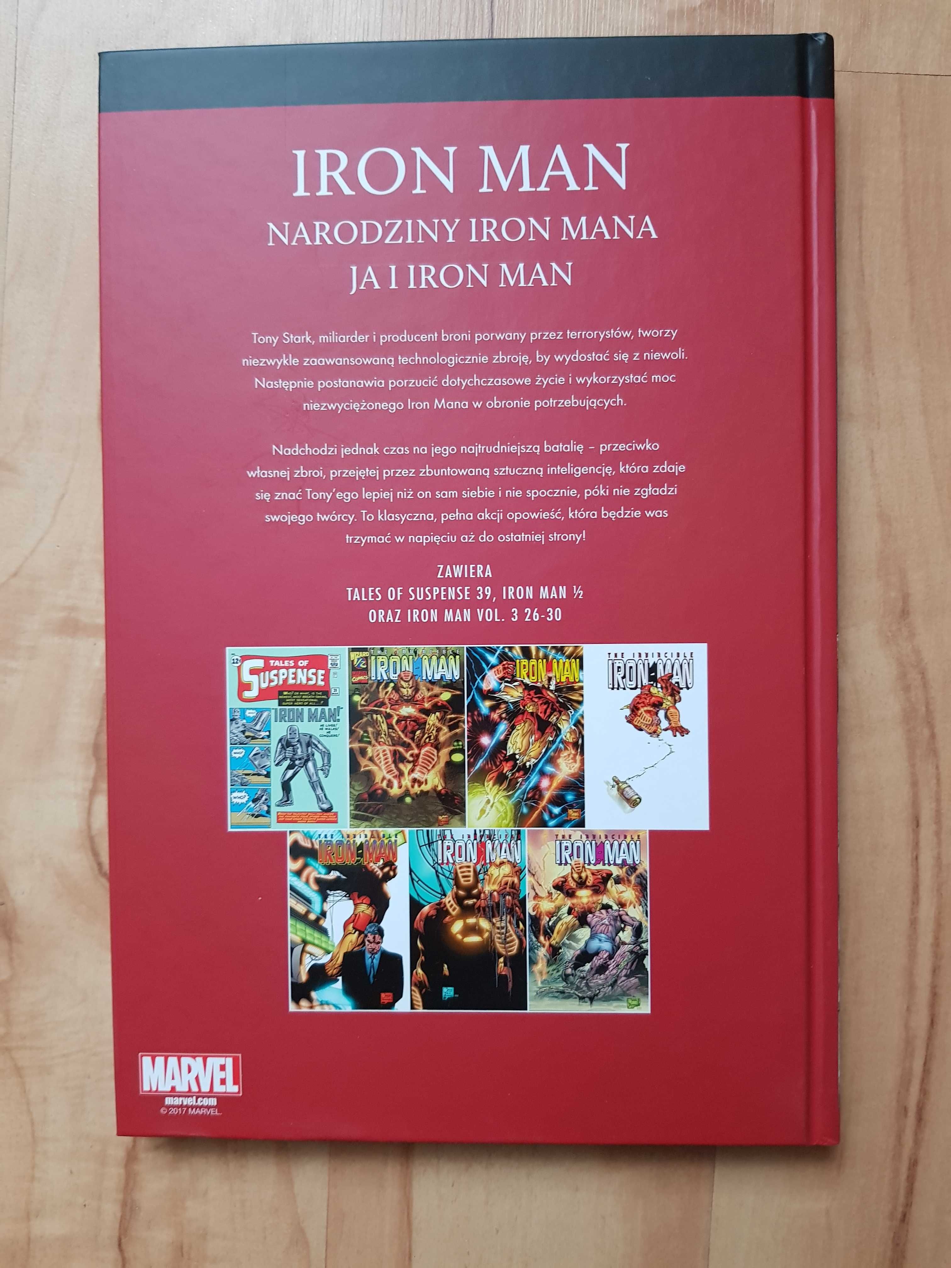 Komiks Iron Man Superbohaterowie Marvela