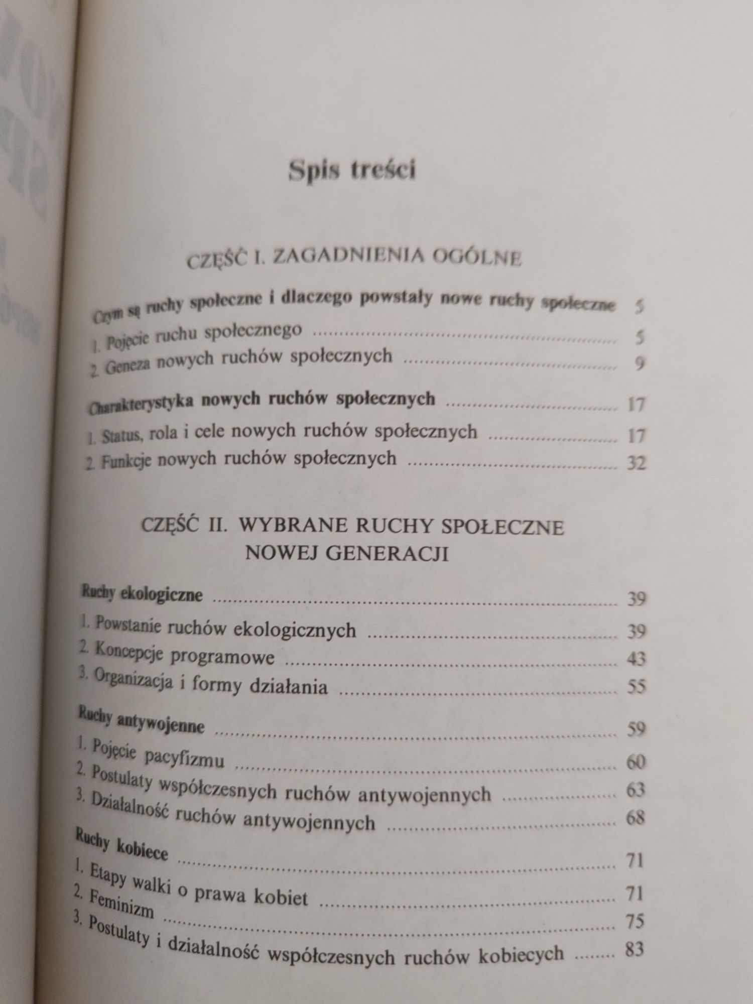 Grażyna Ulicka Nowe ruchy społeczne