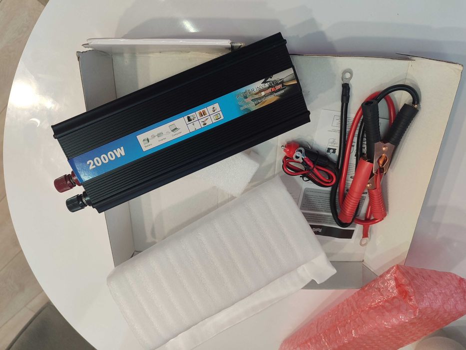 Продам інвертор (перетворювач напруги) 12в / 220в (новий)