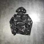 MĘSKA Bluza Sportowa z Kapturem Hoodie Moro Camo GymShark Siłownia